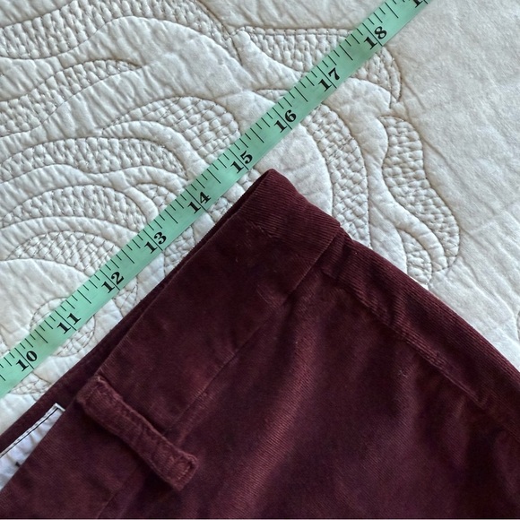 Frank & Eileen - Kinsale Performance Straight Leg Pants - Burgundy - Picture 10 of 14